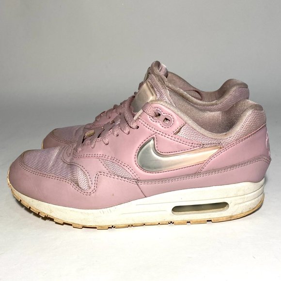 Nike Air Max 1 Jelly Puff AT5248-500 Pink Plum Chalk Sneakers Women’s Size 8.5 - Picture 3 of 12